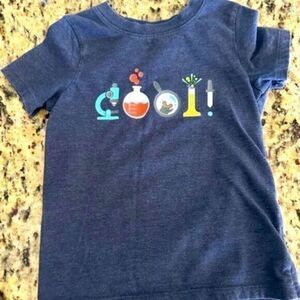 EUC Toddler Gray Tee “COOL” made with science items - Size 3T